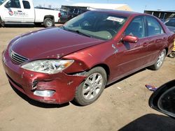 Salvage cars for sale from Copart Brighton, CO: 2005 Toyota Camry LE