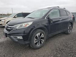 Salvage cars for sale from Copart Ontario Auction, ON: 2015 Honda CR-V Touring
