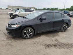 Salvage cars for sale from Copart Wilmer, TX: 2013 Honda Civic EX