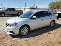 Salvage cars for sale at Oklahoma City, OK auction: 2017 Nissan Sentra S