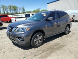 Salvage cars for sale at Spartanburg, SC auction: 2017 Nissan Pathfinder S