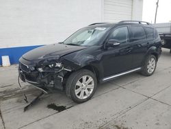 Salvage cars for sale from Copart Farr West, UT: 2011 Mitsubishi Outlander SE