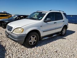 Mercedes-Benz ML 320 salvage cars for sale: 1999 Mercedes-Benz ML 320