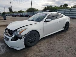 Salvage cars for sale at Miami, FL auction: 2013 Infiniti G37 Journey