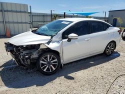 Salvage cars for sale at Arcadia, FL auction: 2021 Nissan Versa SV