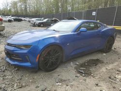Salvage cars for sale at Waldorf, MD auction: 2017 Chevrolet Camaro LT