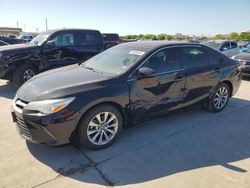 Salvage cars for sale at Grand Prairie, TX auction: 2017 Toyota Camry LE