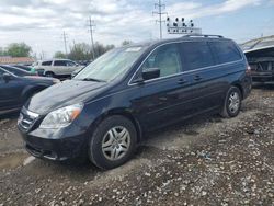 Salvage cars for sale from Copart Columbus, OH: 2007 Honda Odyssey EXL