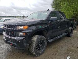 Salvage cars for sale at Arlington, WA auction: 2020 Chevrolet Silverado K1500 Trail Boss Custom