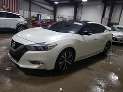 Salvage cars for sale at West Mifflin, PA auction: 2018 Nissan Maxima 3.5S