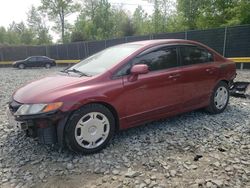 Salvage cars for sale at Waldorf, MD auction: 2011 Honda Civic LX