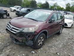 Salvage cars for sale at Madisonville, TN auction: 2014 Honda CR-V LX