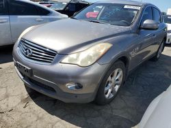 Salvage cars for sale at Martinez, CA auction: 2008 Infiniti EX35 Base