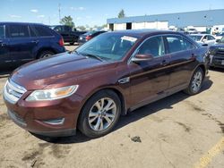 Salvage cars for sale at Woodhaven, MI auction: 2010 Ford Taurus SEL