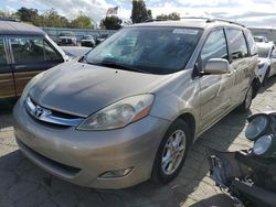 Toyota Sienna xle salvage cars for sale: 2006 Toyota Sienna XLE