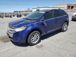 Salvage cars for sale at Anthony, TX auction: 2014 Ford Edge SE