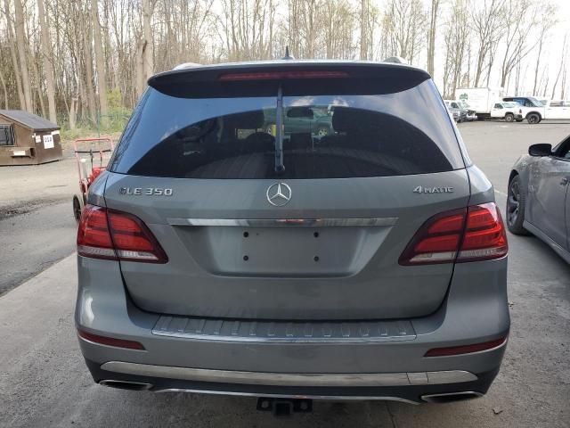 2016 Mercedes-Benz GLE 350 4matic