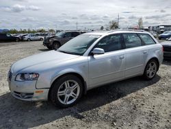 Salvage cars for sale from Copart Eugene, OR: 2007 Audi A4 2.0T Avant Quattro