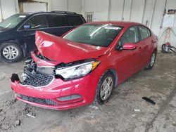 KIA Forte LX salvage cars for sale: 2016 KIA Forte LX