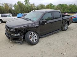 Salvage cars for sale from Copart Waldorf, MD: 2019 Ford F150 Supercrew