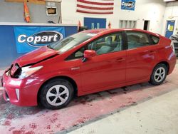 Salvage cars for sale from Copart Angola, NY: 2013 Toyota Prius