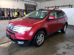 Salvage cars for sale at Candia, NH auction: 2008 Ford Edge SEL