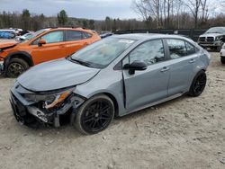 Salvage cars for sale from Copart Candia, NH: 2022 Toyota Corolla SE