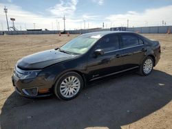 Salvage cars for sale at Greenwood, NE auction: 2010 Ford Fusion Hybrid
