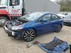 Honda Civic EXL salvage cars for sale: 2015 Honda Civic EXL