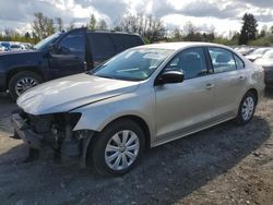 Salvage cars for sale from Copart Portland, OR: 2013 Volkswagen Jetta Base