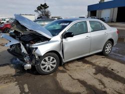 2010 Toyota Corolla Base en venta en Woodhaven, MI