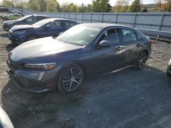 Salvage cars for sale from Copart Grantville, PA: 2022 Honda Civic Touring