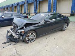 Vehiculos salvage en venta de Copart Columbus, OH: 2017 Mercedes-Benz C 300 4matic