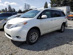 Toyota Sienna xle salvage cars for sale: 2012 Toyota Sienna XLE