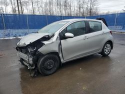 Salvage cars for sale at Moncton, NB auction: 2016 Toyota Yaris L