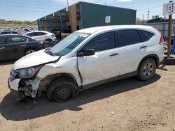 Salvage cars for sale from Copart Colorado Springs, CO: 2014 Honda CR-V LX
