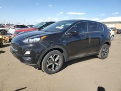 Salvage cars for sale at Brighton, CO auction: 2022 KIA Sportage LX
