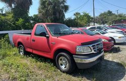 Ford F150 salvage cars for sale: 1999 Ford F150