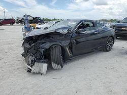 Salvage cars for sale at Arcadia, FL auction: 2017 Infiniti Q60 Base