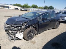 Salvage cars for sale at Sacramento, CA auction: 2024 Toyota Prius LE