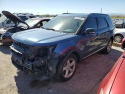 Salvage cars for sale from Copart Tucson, AZ: 2019 Ford Explorer XLT