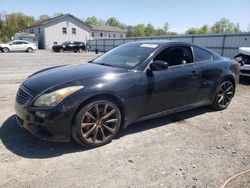 Salvage cars for sale at York Haven, PA auction: 2008 Infiniti G37 Base