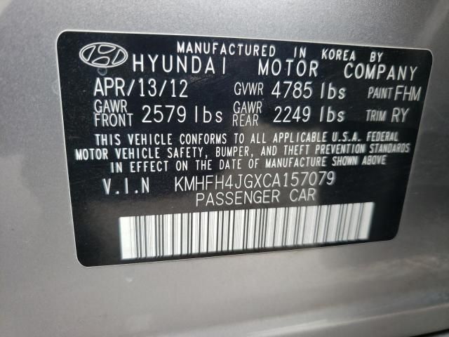 2012 Hyundai Azera GLS