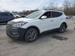 Salvage cars for sale from Copart Ellwood City, PA: 2017 Hyundai Santa FE Sport