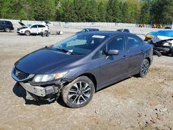 Vehiculos salvage en venta de Copart Gainesville, GA: 2014 Honda Civic EX