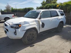 Salvage cars for sale from Copart San Martin, CA: 2022 Toyota 4runner SR5
