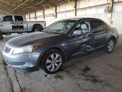 Honda Accord exl salvage cars for sale: 2009 Honda Accord EXL