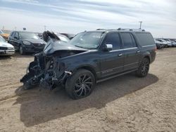 Vehiculos salvage en venta de Copart Amarillo, TX: 2016 Lincoln Navigator L Reserve