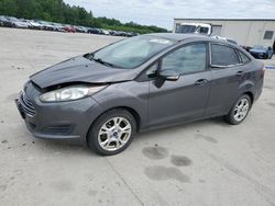 Salvage cars for sale at Gaston, SC auction: 2015 Ford Fiesta SE