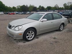 Salvage cars for sale from Copart Madisonville, TN: 2003 Lexus GS 300